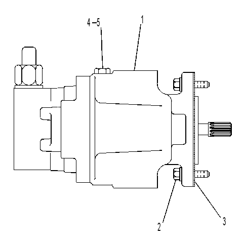 PUMP & MTG GP-BRAKE 8X0083 CAT