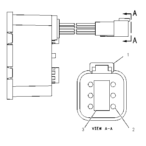 MODULE GP-MESSAGE CENTER 6V6643 CAT