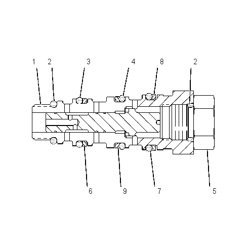 VALVE GP-REDUCING 1234838 CAT