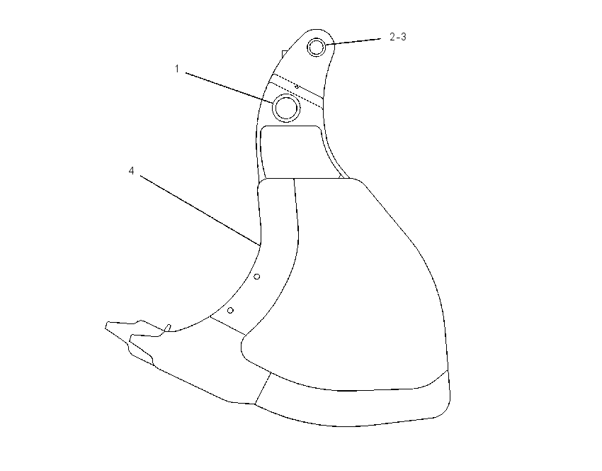 BOWL & BEARING AS-BUCKET 1194445 CAT