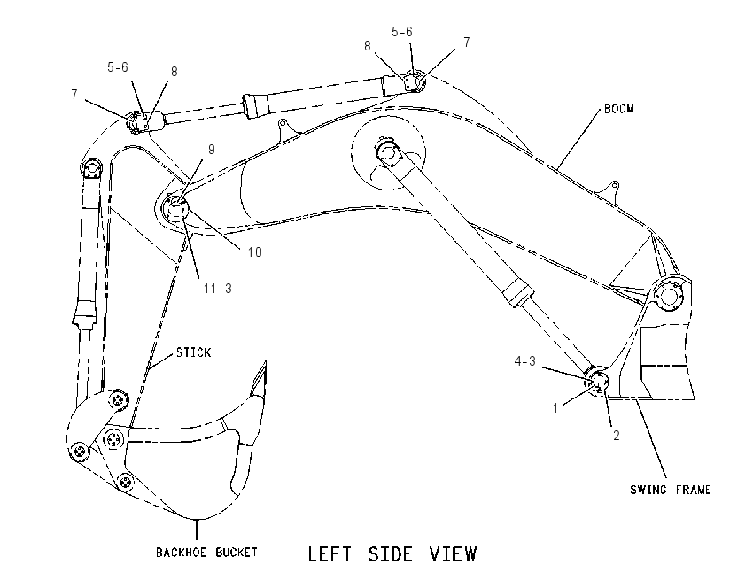 PIN GP-EXCAVATOR 1155450 CAT