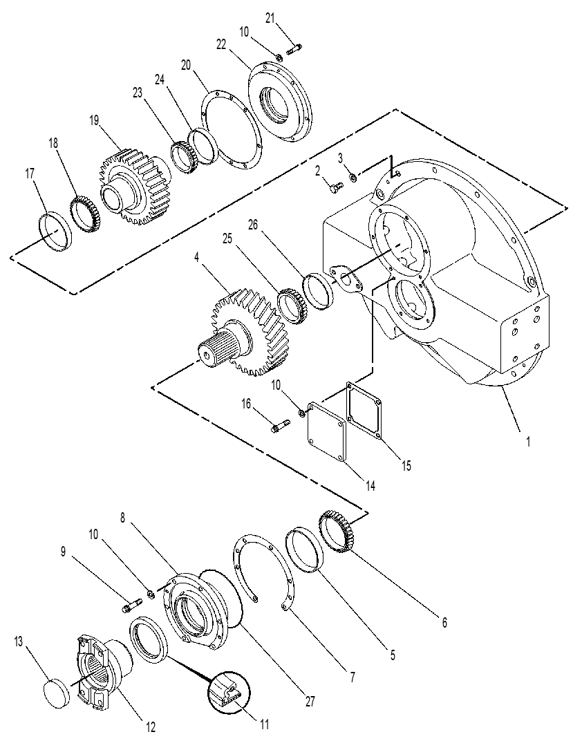 GEAR GP-INPUT TRANSFER 8E1296 CAT