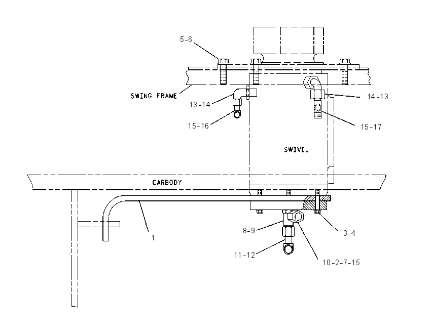 FASTENER GP-SWIVEL 1078020 CAT