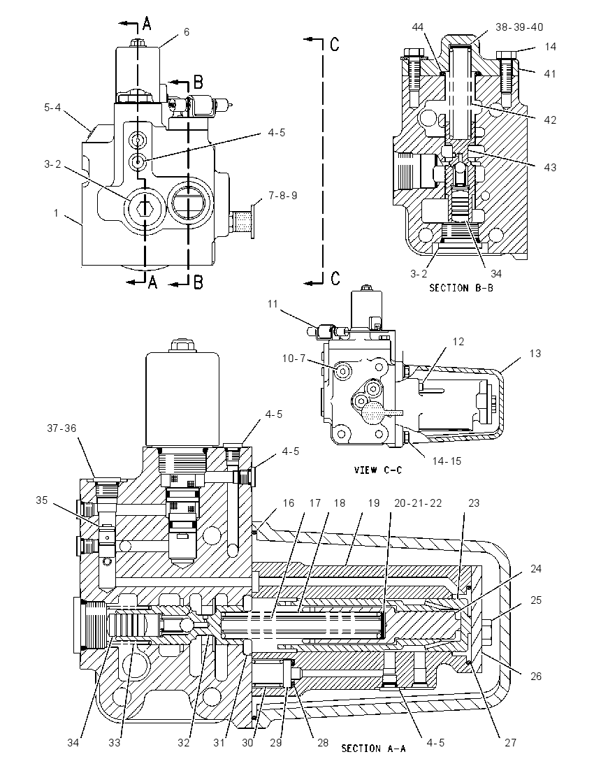 VALVE GP-LOCKUP CLUTCH & SOL 1282352 CAT