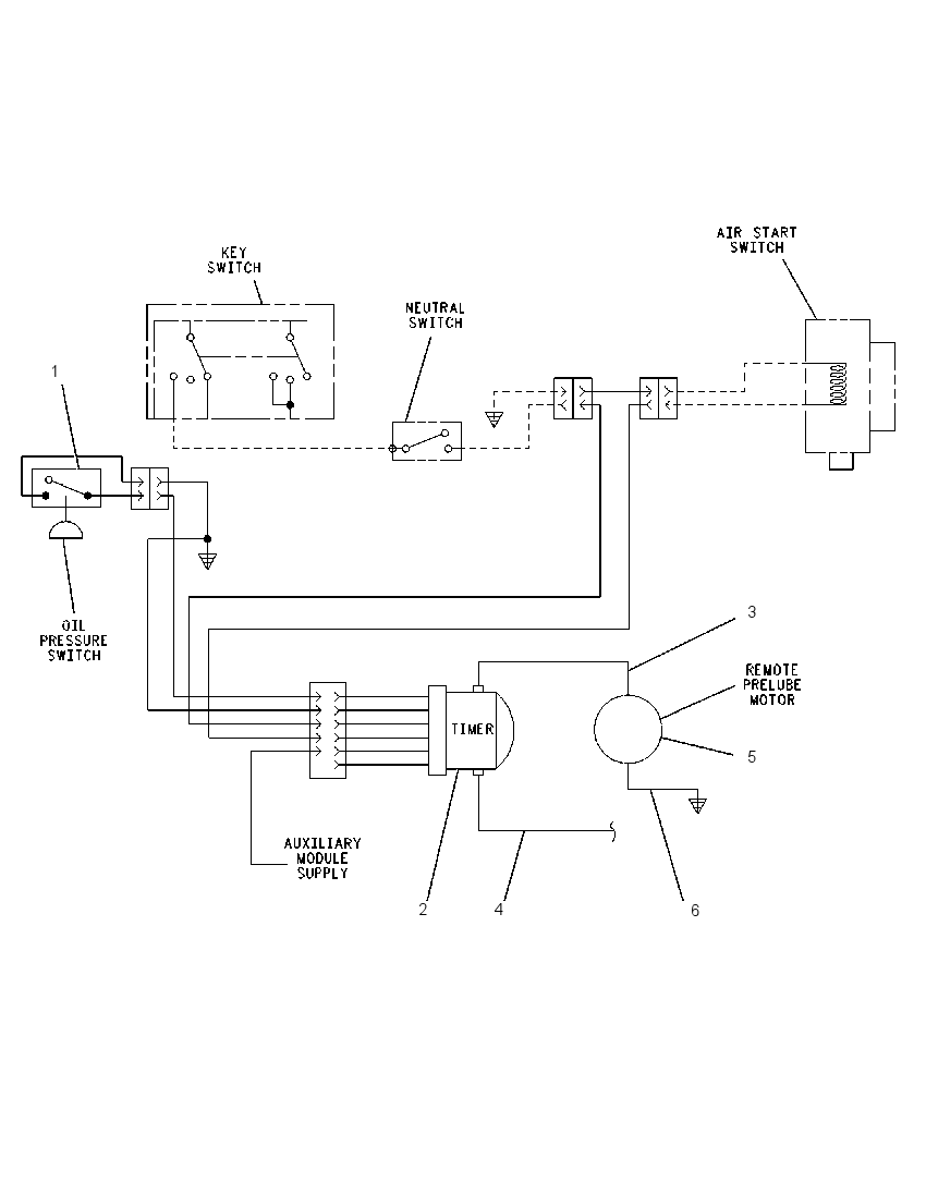 PRELUBRICATION AR-ENGINE 1262657 CAT