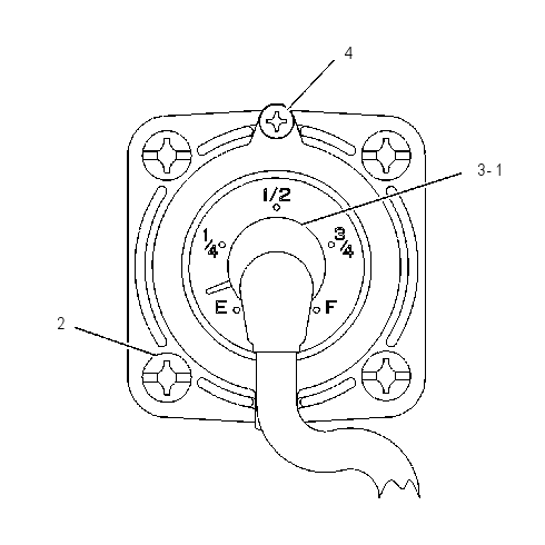 SENDER GP-FUEL LEVEL 1151617 CAT