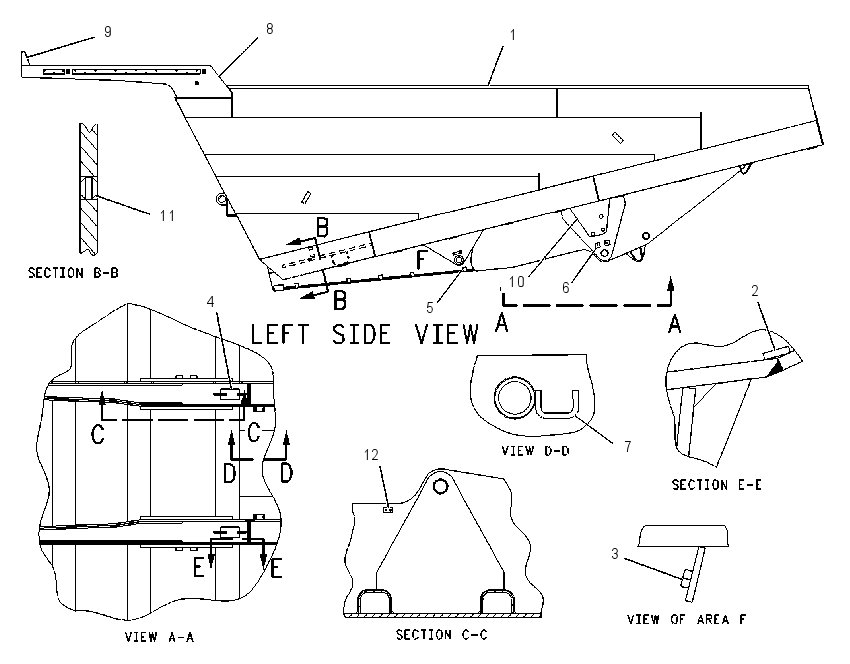 BODY & CANOPY AS 1290131 CAT