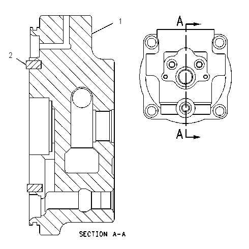 HEAD GP-SWING MOTOR 1211567 CAT