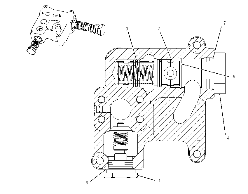 VALVE GP-FLOW CONTROL & RELIEF 1304750 CAT