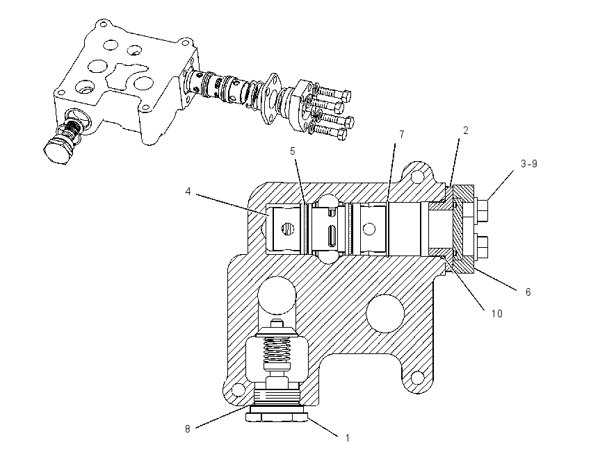 VALVE GP-FLOW CONTROL & RELIEF 1304751 CAT