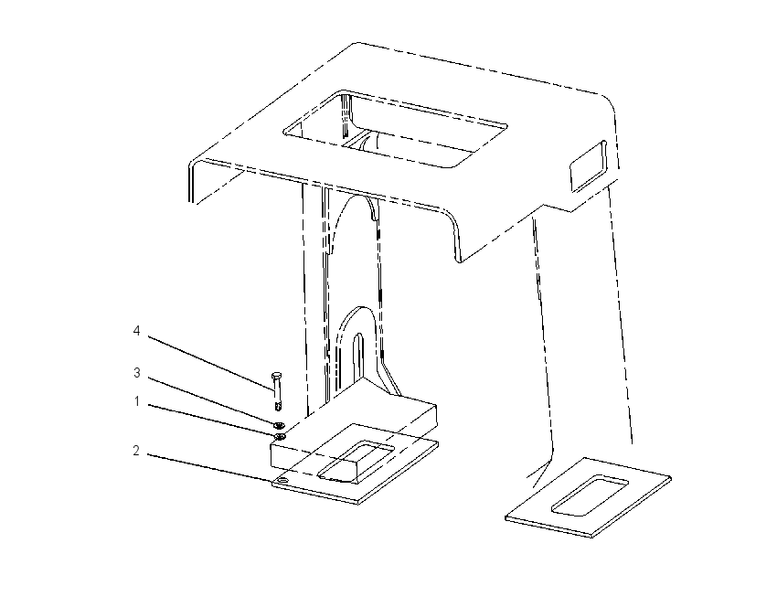 FASTENER GP-ROPS 1232847 CAT