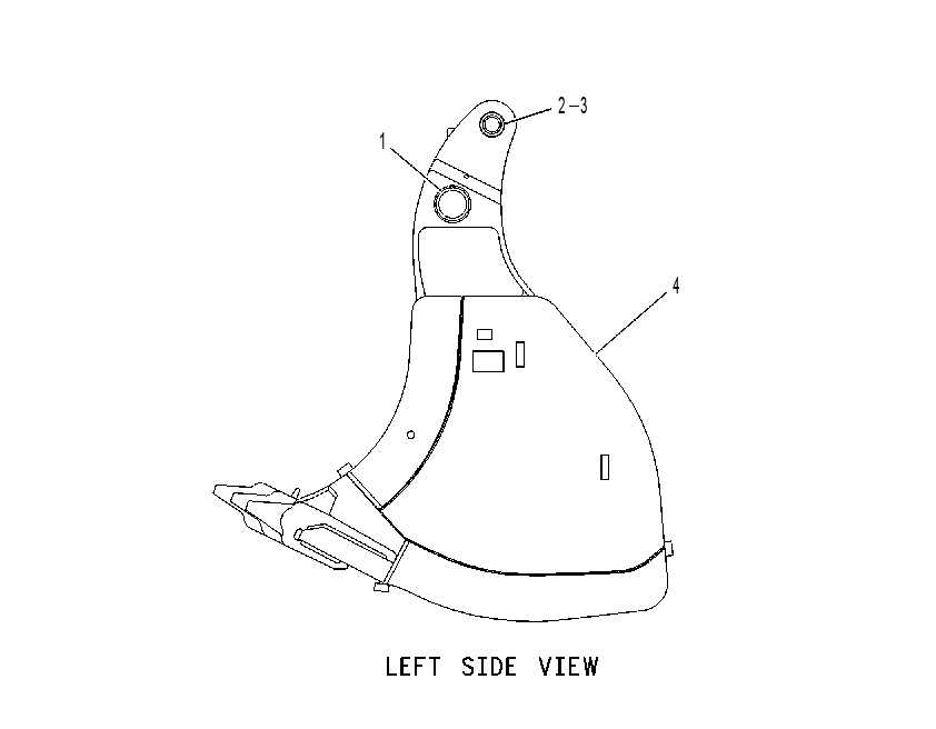 BOWL & BEARING AS-BUCKET 1279623 CAT