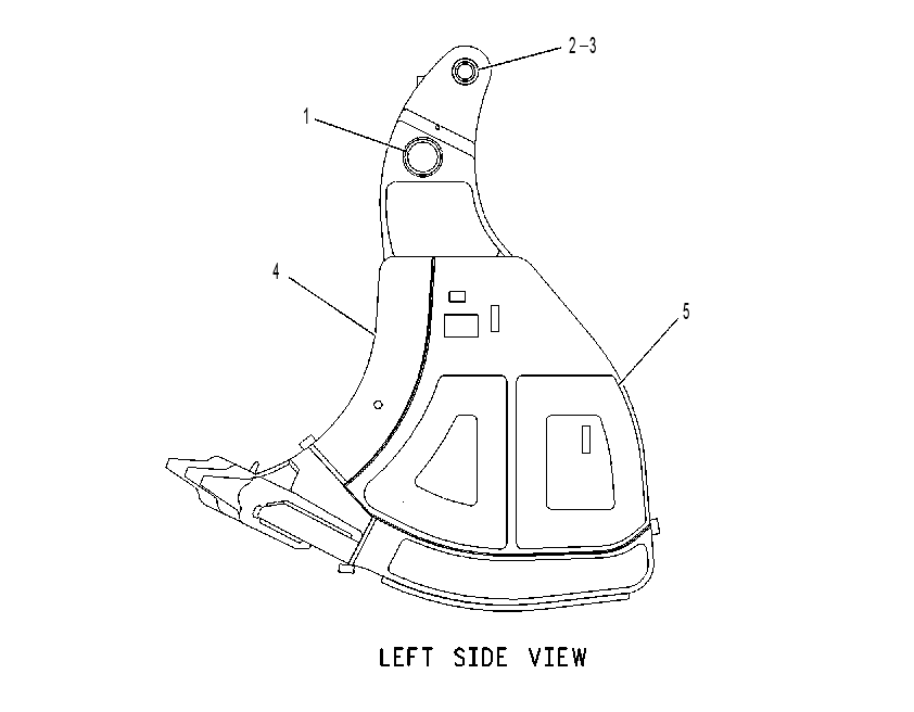 BOWL & BEARING AS-BUCKET 1279621 CAT