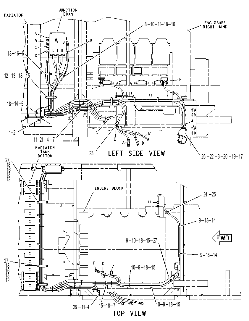WIRING GP-ENCLOSURE 1164071 CAT