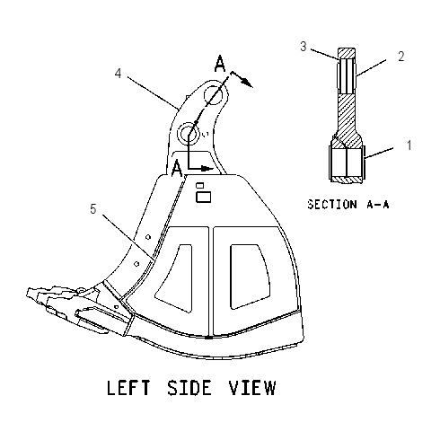 BOWL & BEARING AS-BUCKET 1286038 CAT