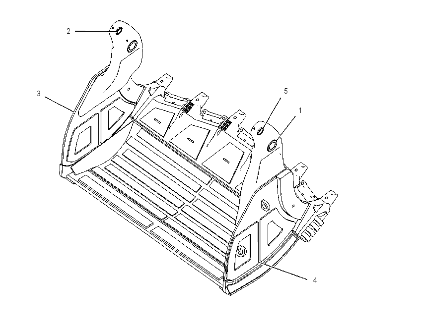 BOWL & BEARING AS-BUCKET 1322852 CAT