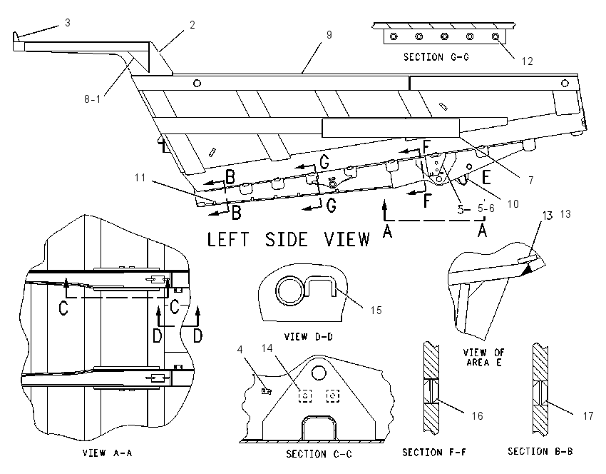 BODY & CANOPY AS 1130747 CAT