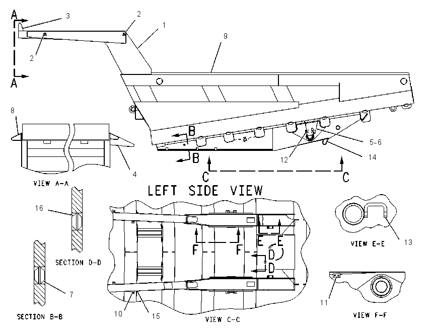 BODY & CANOPY AS 1130726 CAT