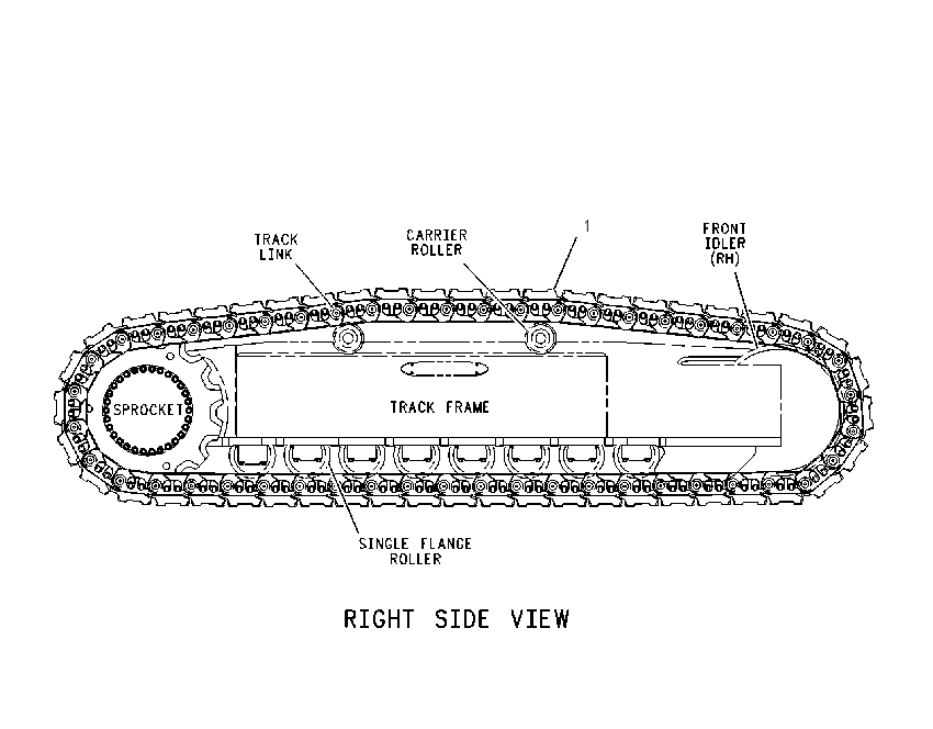 SHOE GP-TRACK 6I7116 CAT