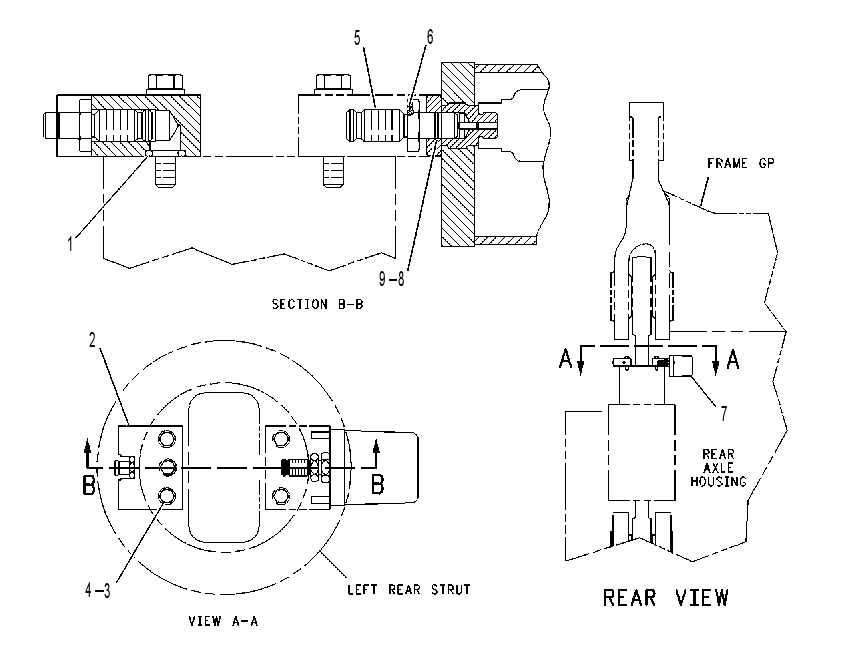 SENSOR & MTG GP-PAYLOAD 1130752 CAT