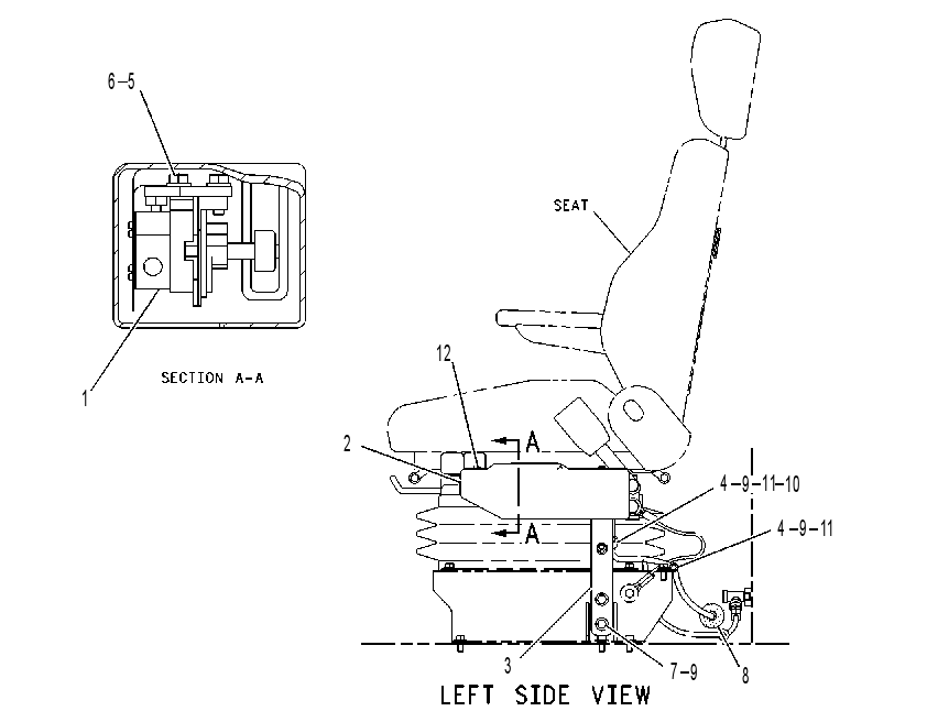 CONTROL GP-HOIST 1251206 CAT