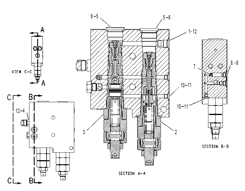 VALVE GP-ACCUMULATOR CHARGING 1204622 CAT
