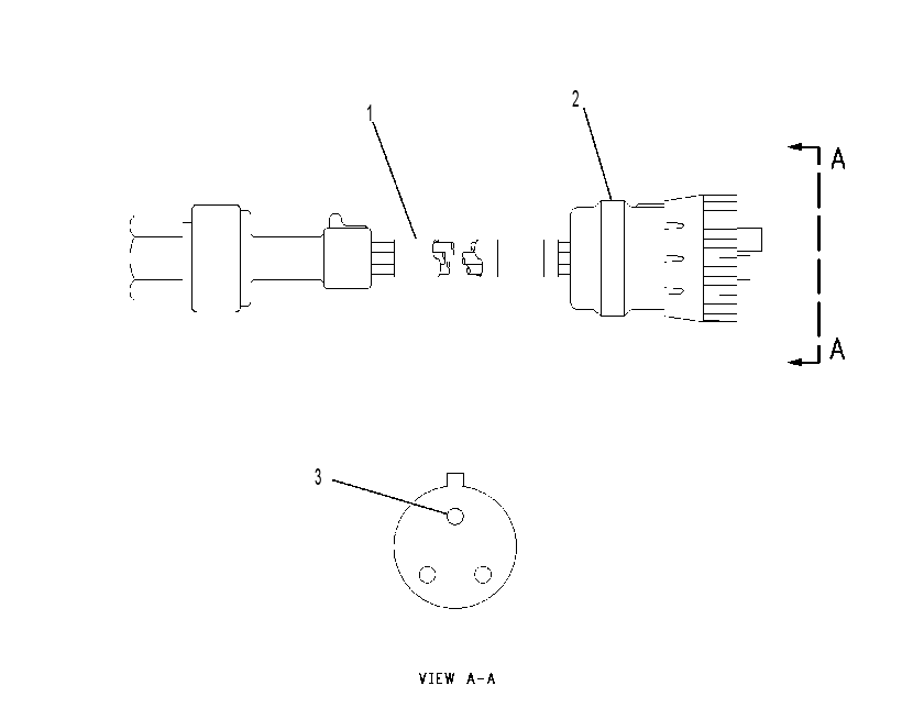 SENSOR AS-PRESSURE 3E8595 CAT