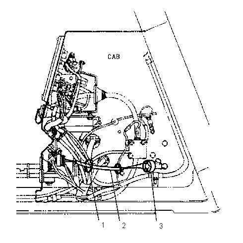 Проводка кабины 8X9492 CAT