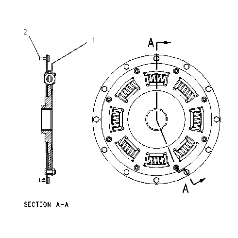 COUPLING GP-TORSIONAL 8E3366 CAT