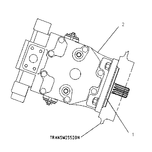 PUMP & MTG GP-ALL WHEEL DRIVE 8W6340 CAT