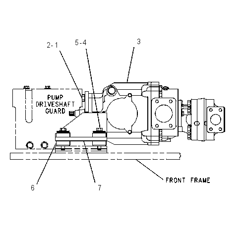 PUMP & MTG GP-PISTON & GEAR 8W6348 CAT
