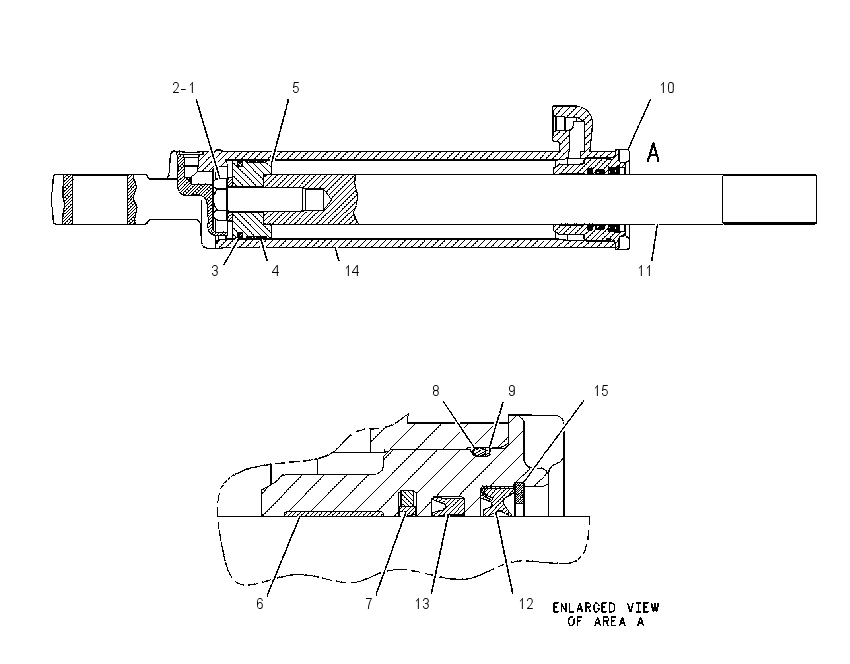 CYLINDER GP-ARTICULATION 9T3050 CAT