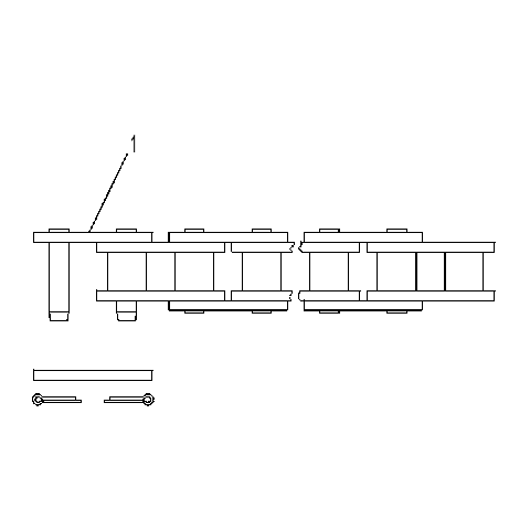 CHAIN GP-DRIVE 8X2924 CAT