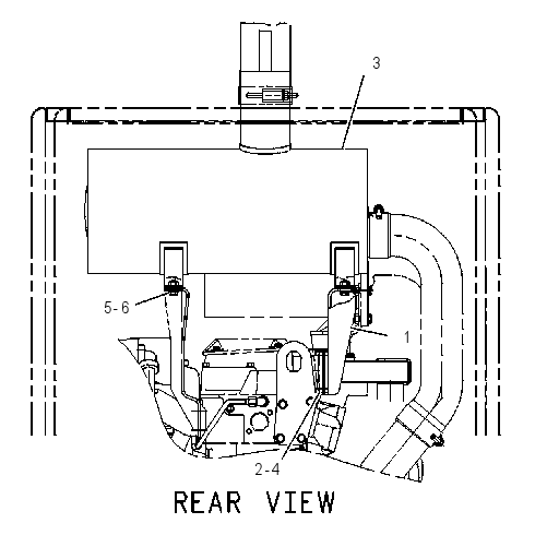 MUFFLER & MOUNTING GP 7C3707 CAT