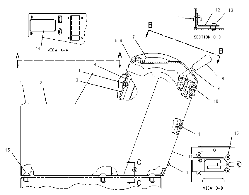 Консоль оператора 8W5595 CAT
