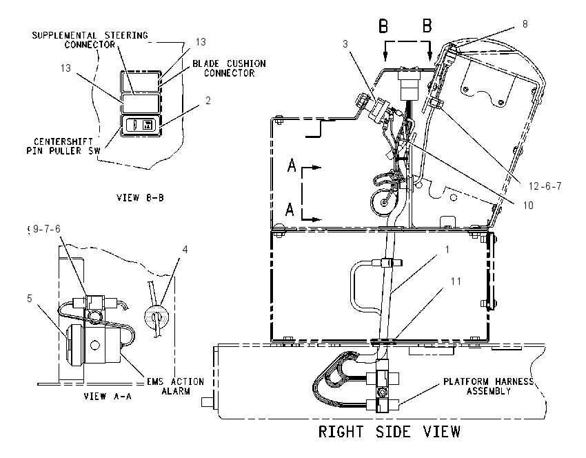 Проводка консоли 8X8050 CAT
