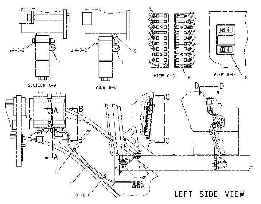 WIRING GP-BLADE CUSHION 1190793 CAT