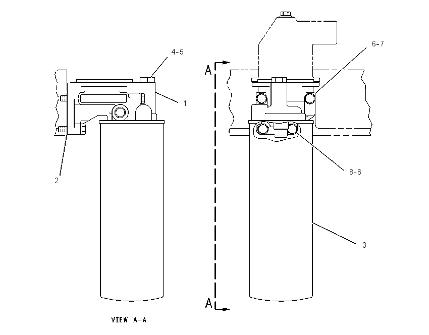 FILTER GP-SECONDARY FUEL 1283937 CAT