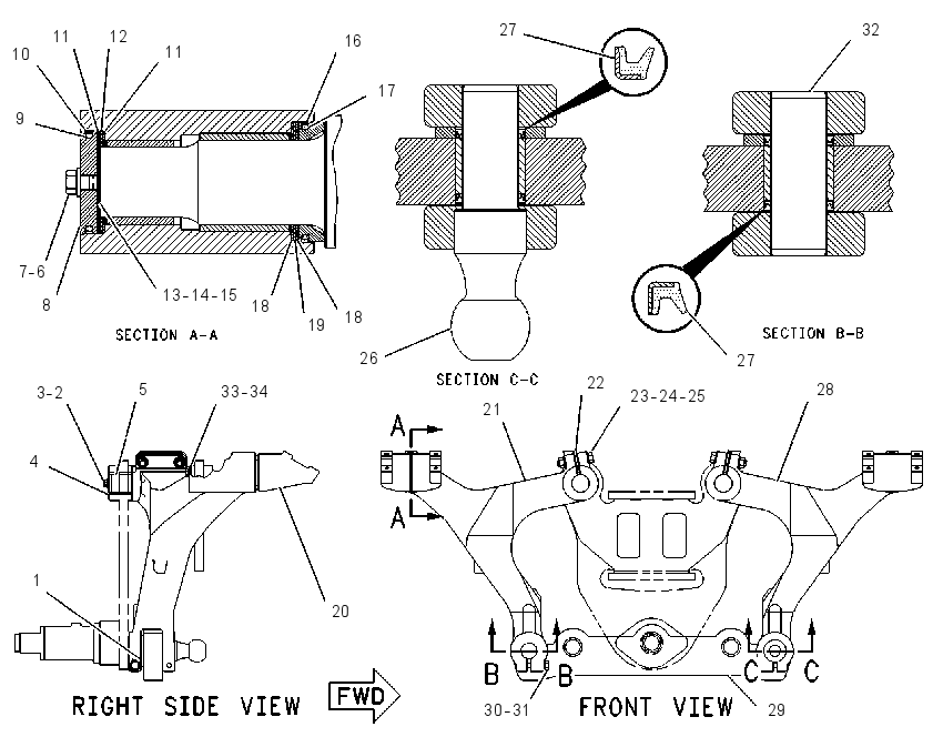 LIFT GP-BLADE 1248231 CAT