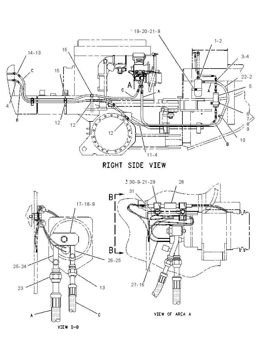 Трубопроводы кондиционера 8W6899 CAT