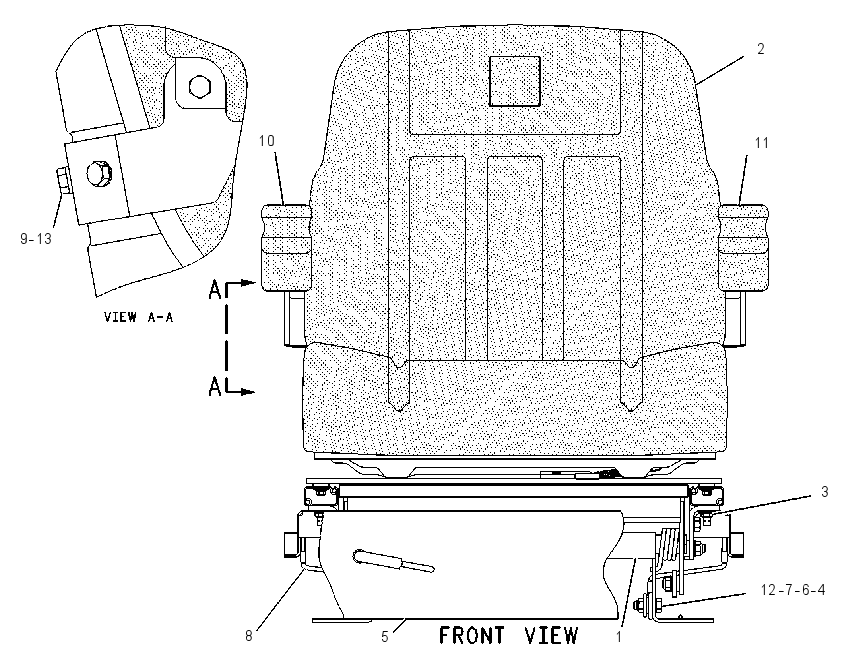SEAT GP-STATIC 8Y6852 CAT