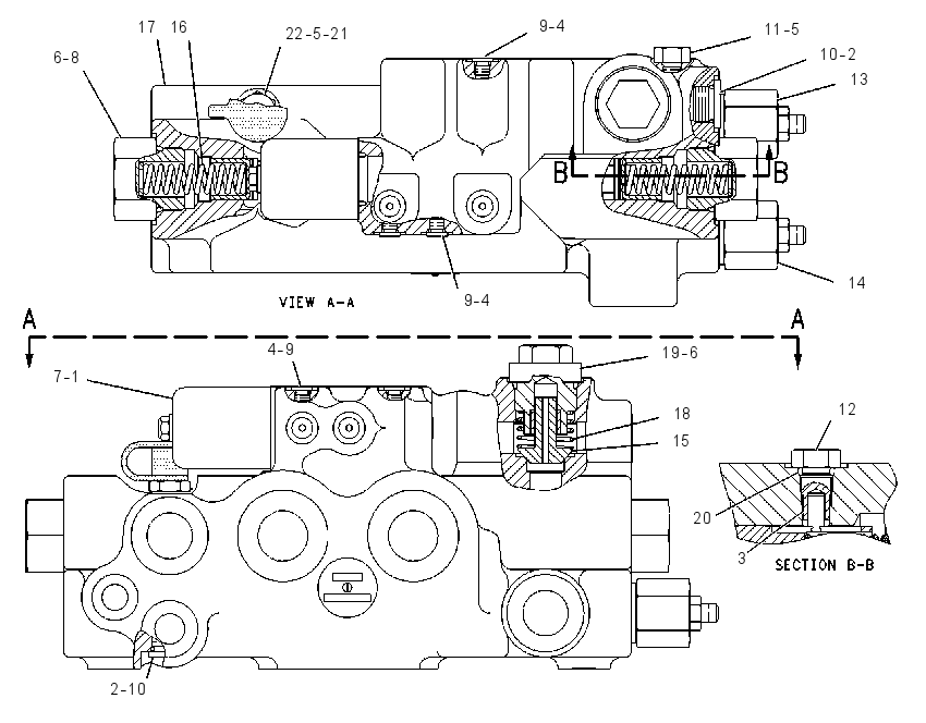 VALVE GP-FLUSHING 1021492 CAT