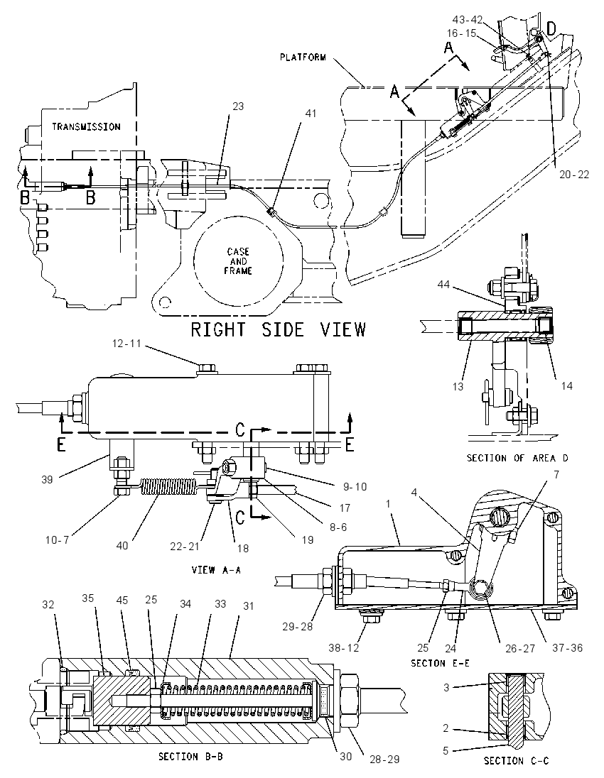 CONTROL GP-CLUTCH 8W5618 CAT