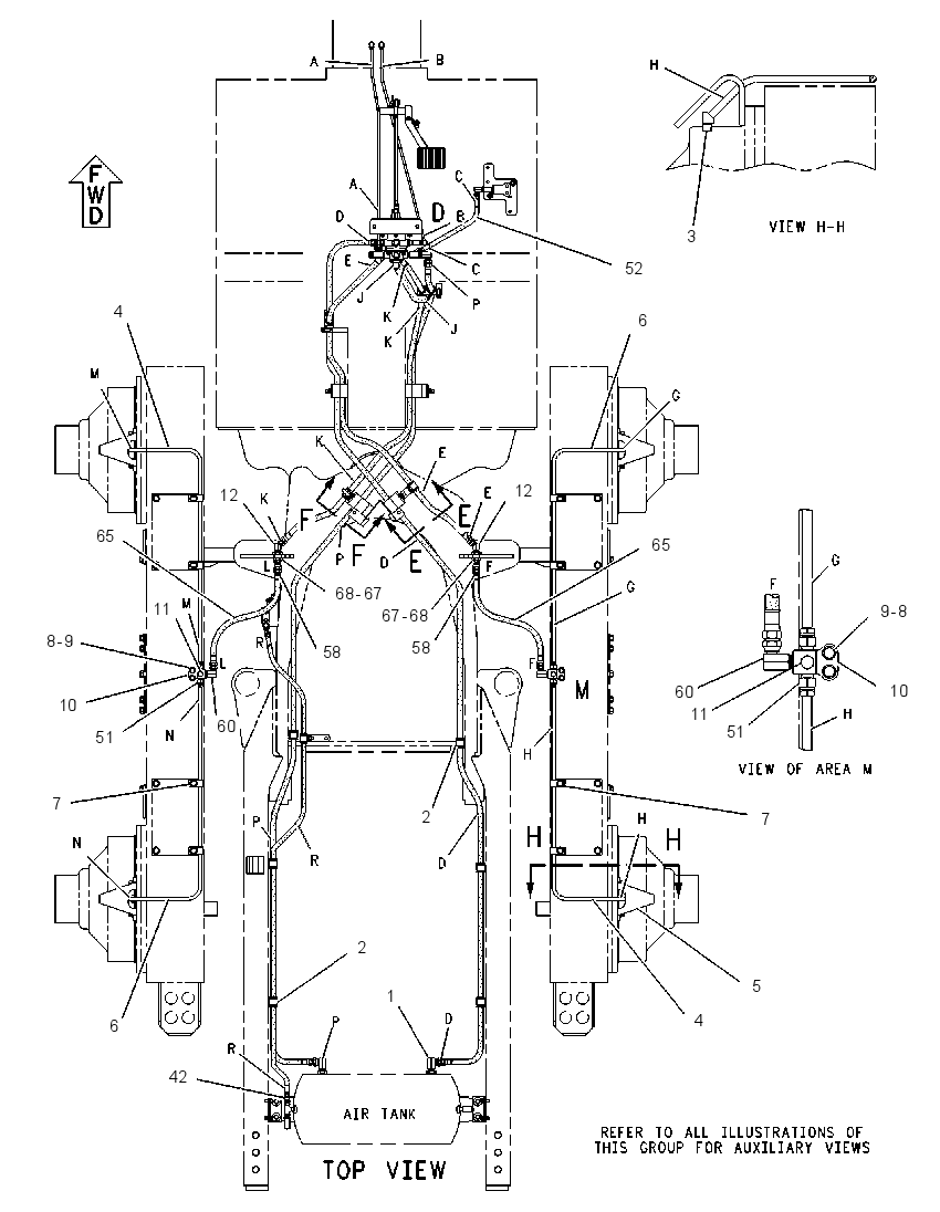 Управление рабочим тормозом 8X4010 CAT