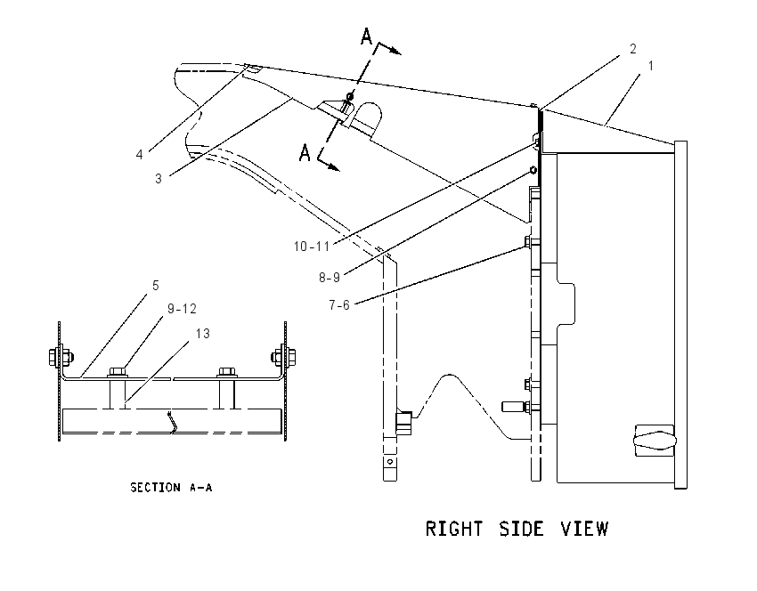 PLATE GP-PUSH 1334208 CAT