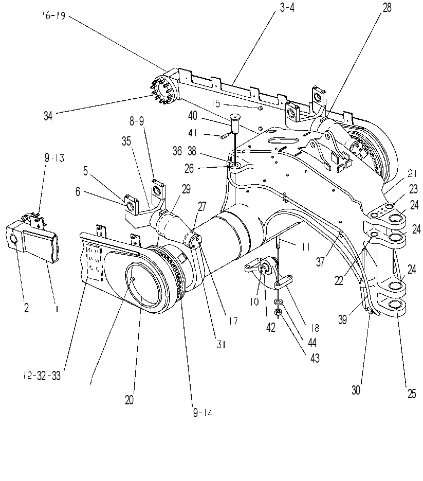 FRAME GP-DRAFT 4T7769 CAT