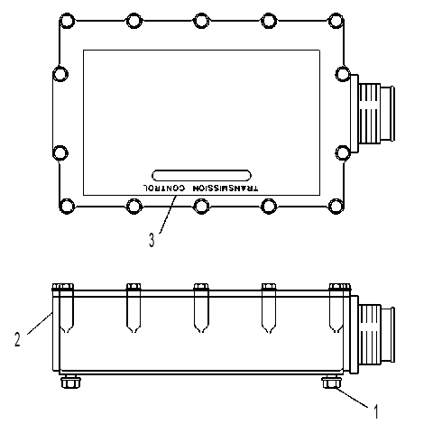 CONTROL & MTG GP-TRANSMISSION 8X7555 CAT