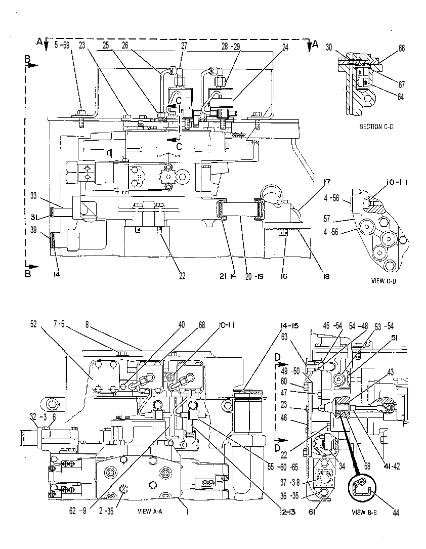 Управление гидравликой трансмиссии 8E6973 CAT