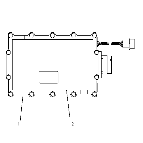 CONTROL GP-XMSN ELECTRONIC 3E9233 CAT