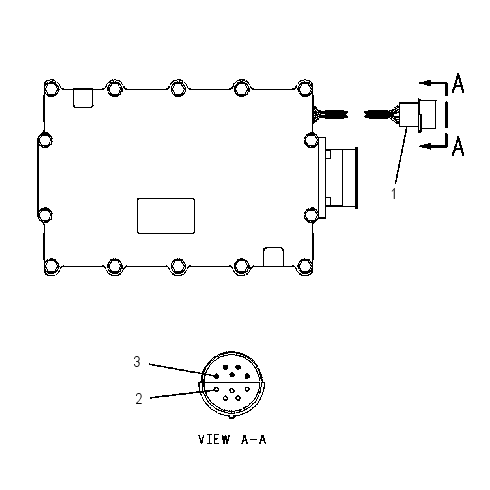 CONTROL GP-XMSN ELECTRONIC 3E9234 CAT